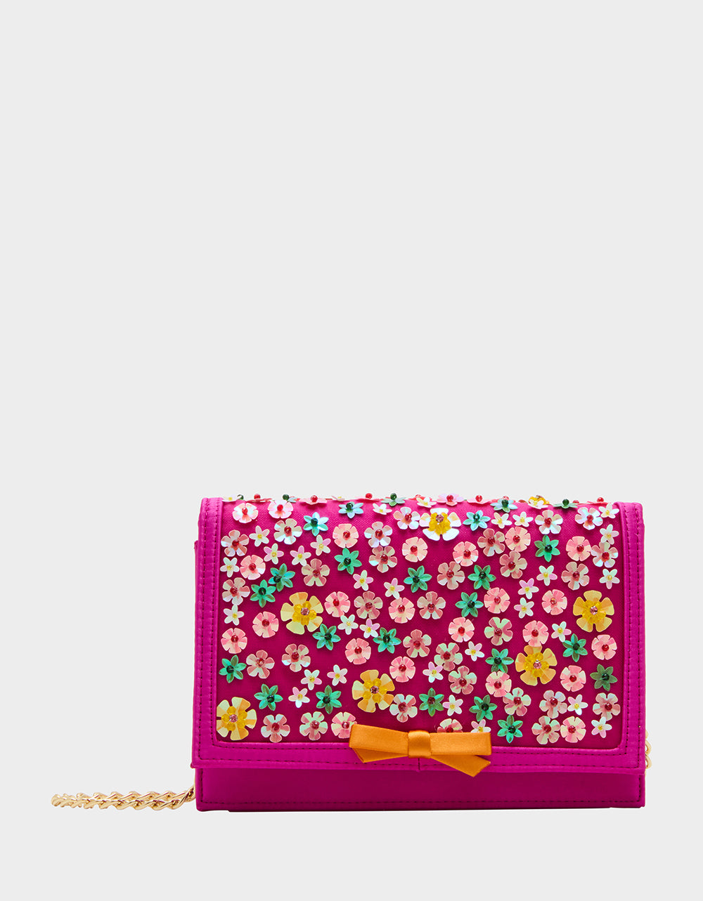 CONFETTI FLORAL SPARKLER FUSHIA