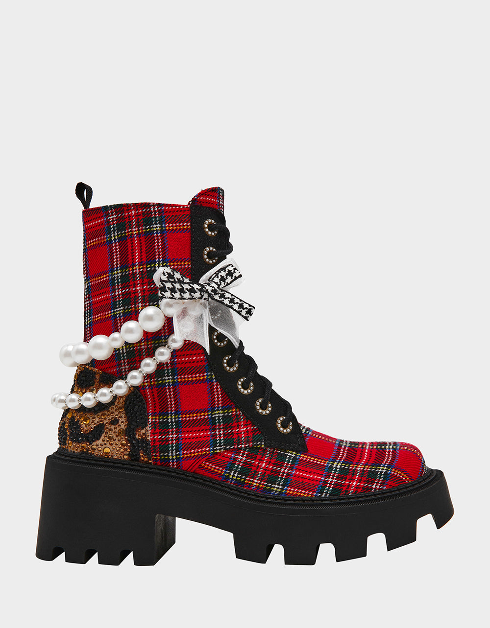 HARIETT RED PLAID