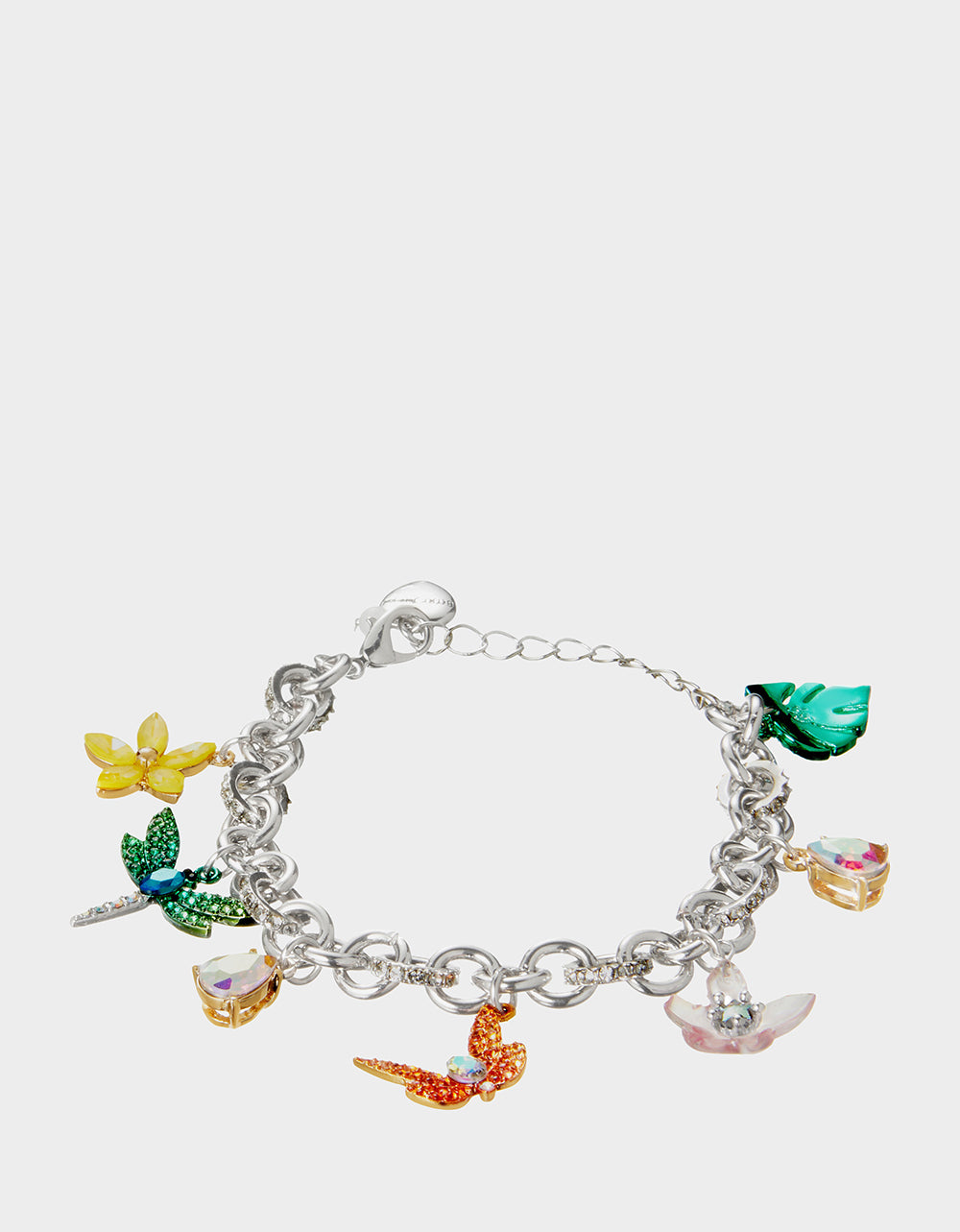 GARDEN GLAM DRAGONFLY GARDEN CHARM BRACELET MULTI