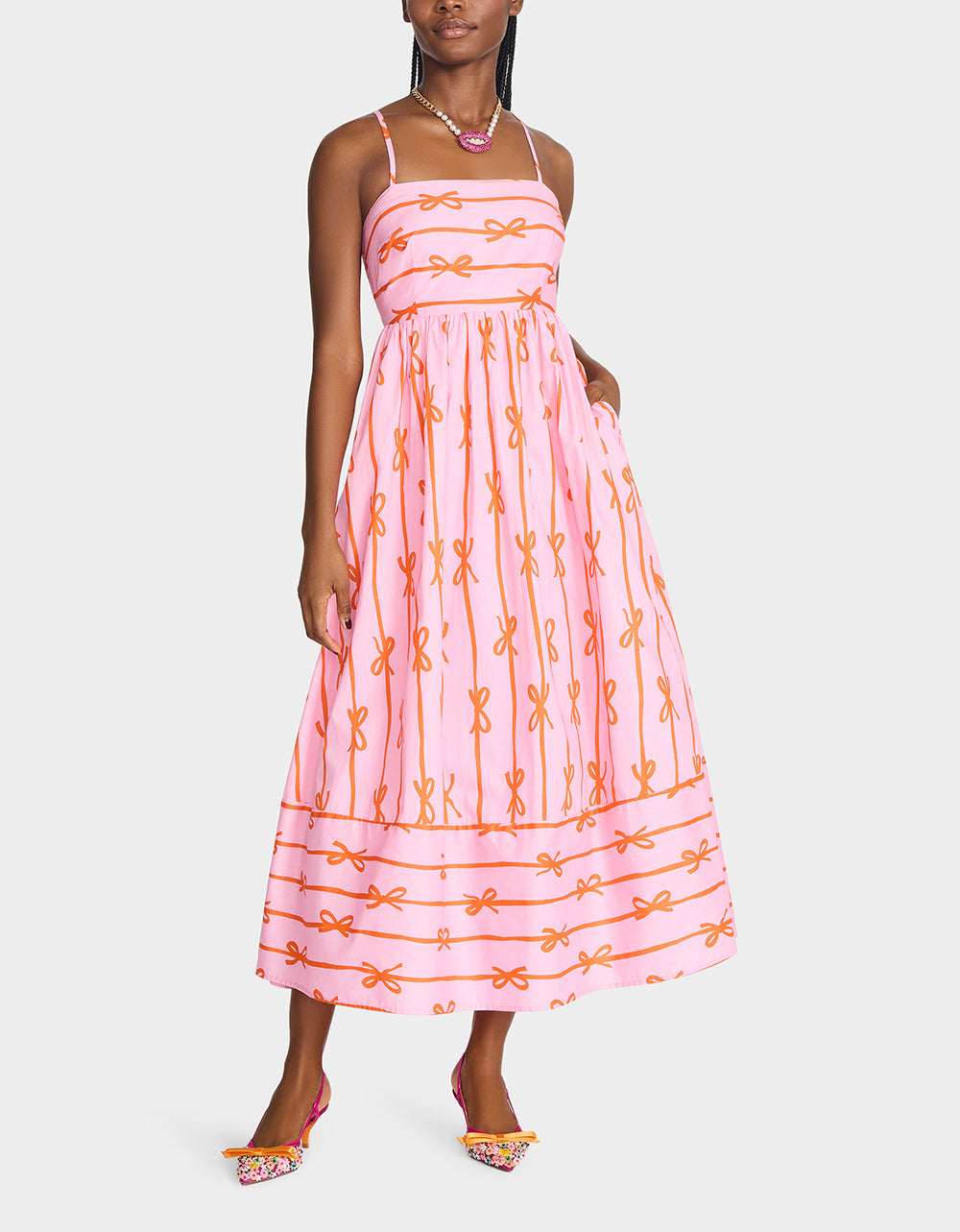 JORDY MAXI DRESS PINK MULTI