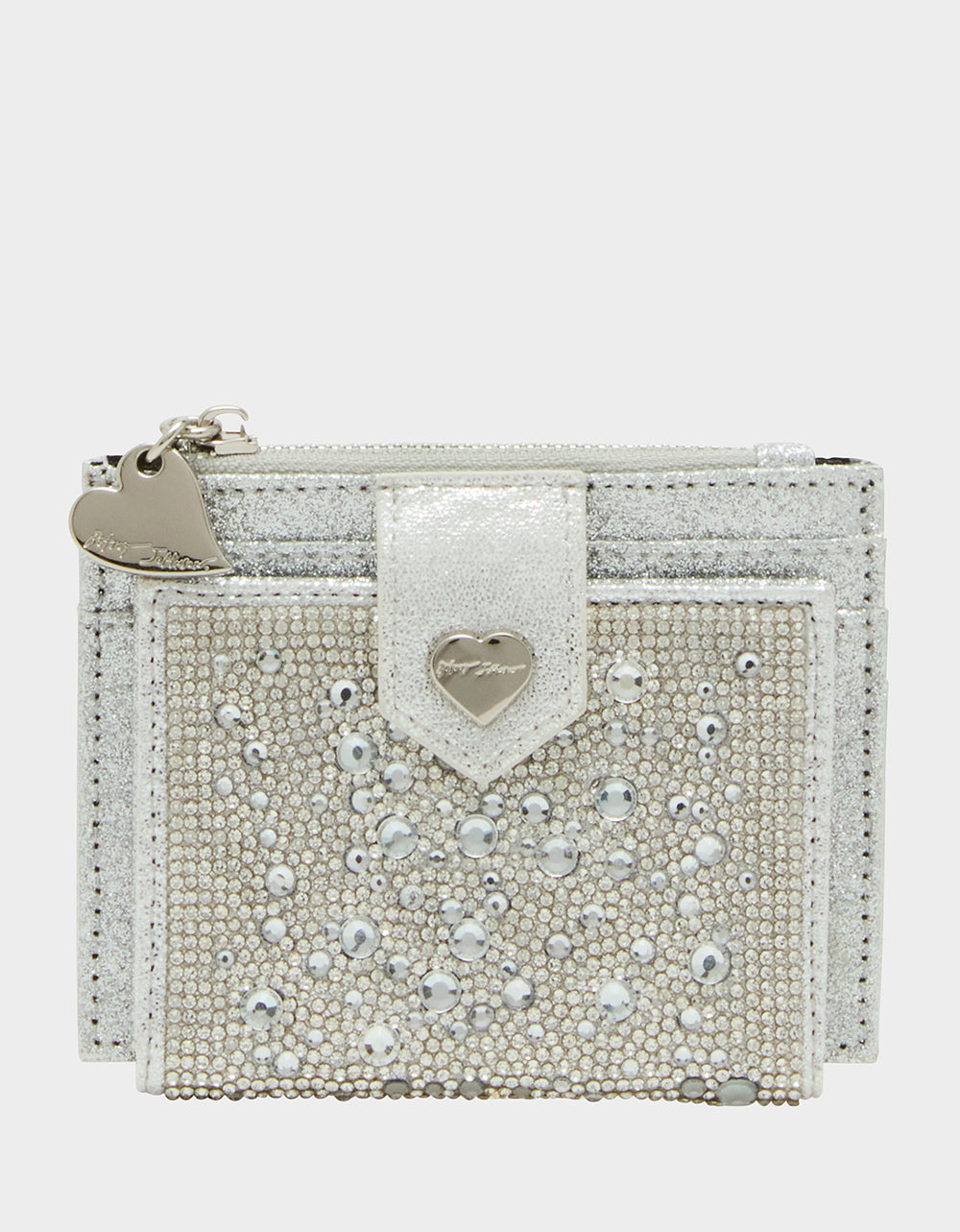 BLING IT ON BIFOLD WALLET SILVER