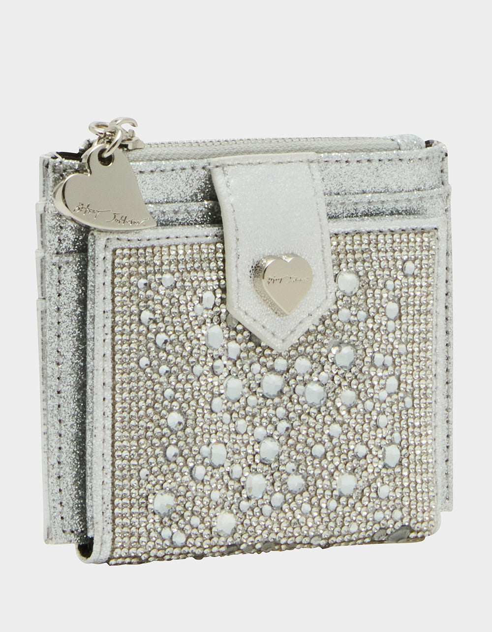 BLING IT ON BIFOLD WALLET SILVER