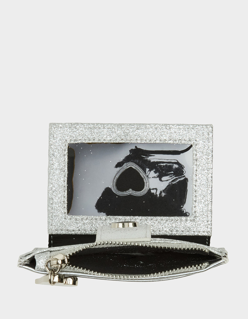 BLING IT ON BIFOLD WALLET SILVER