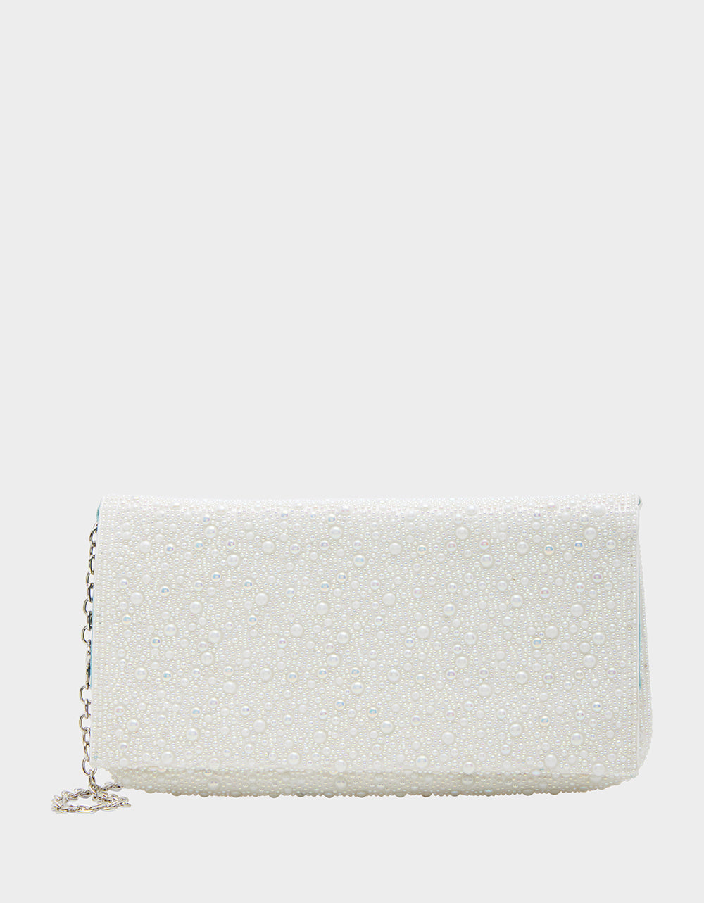 SOFT RHINESTONE CLUTCH PEARL | RE:LUV