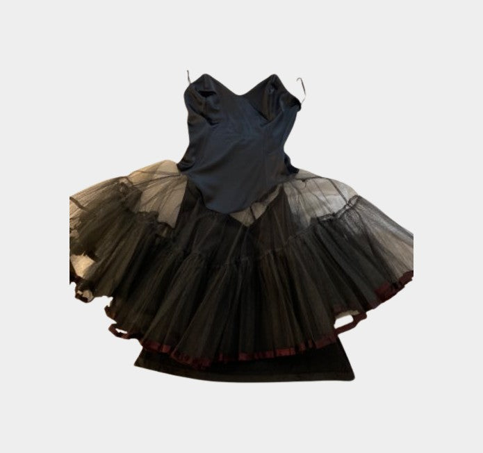 Black Ballerina Style Dress | RE:LUV